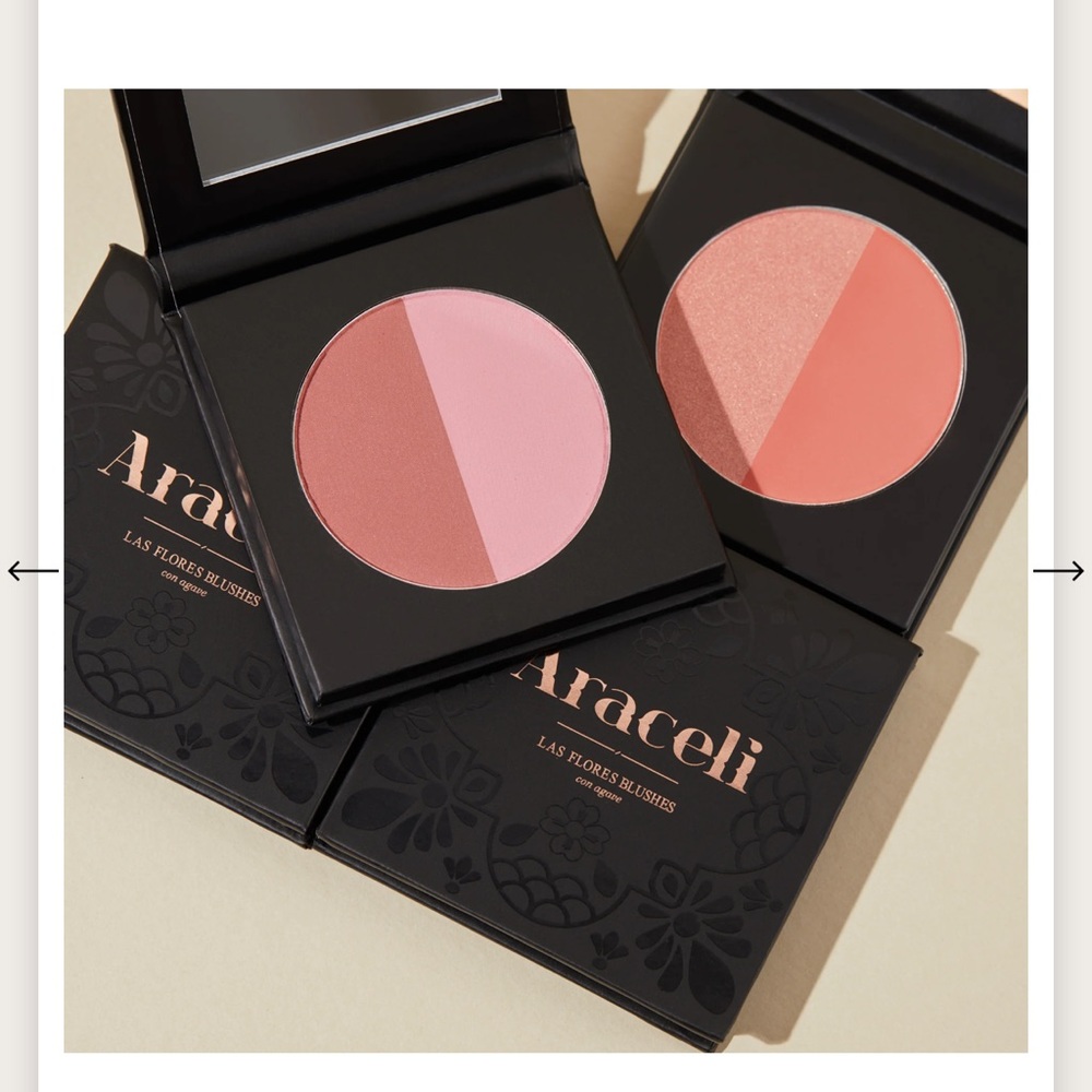 Araceli Las Flores Blushes Duo in Dahlia and Laelia